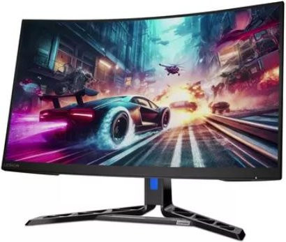 Lenovo Legion R32qc-30 Curved Gaming Monitor, 31,5 Zoll, WQHD, VA, 180 Hz, 0,5 ms, Raven Black - Bild 1