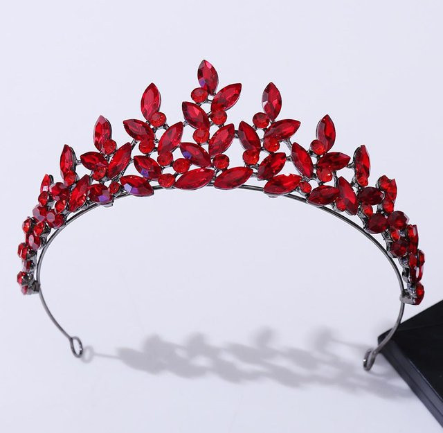 DIEZI Diadem, Kristall, Bunt, Vintage, Damen - Bild 1