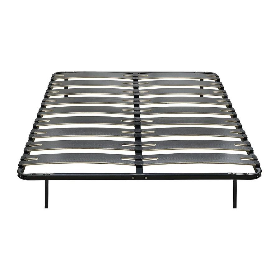 Lattenrost Montiano Vente-unique Schwarz Höhe: 12 cm, Breite: 160 cm, Länge: 198 cm - Bild 2
