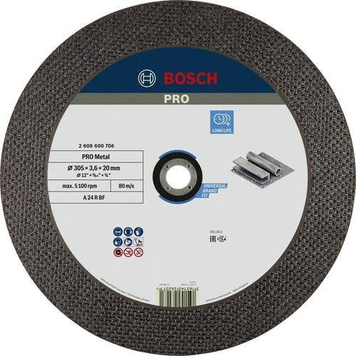 Bosch Expert Trennscheibe für Metall A 24 R BF, Grau, Durchmesser: 300 mm - Bild 1