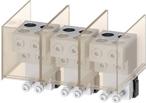 Siemens Rundleiteranschlussklemme 3VA9773-0JM43 in Weiß - Bild 1