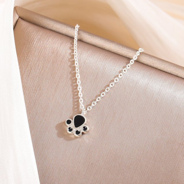GaGa-Duck Halskette, 925 Silber, Katze, Damen - Bild 1