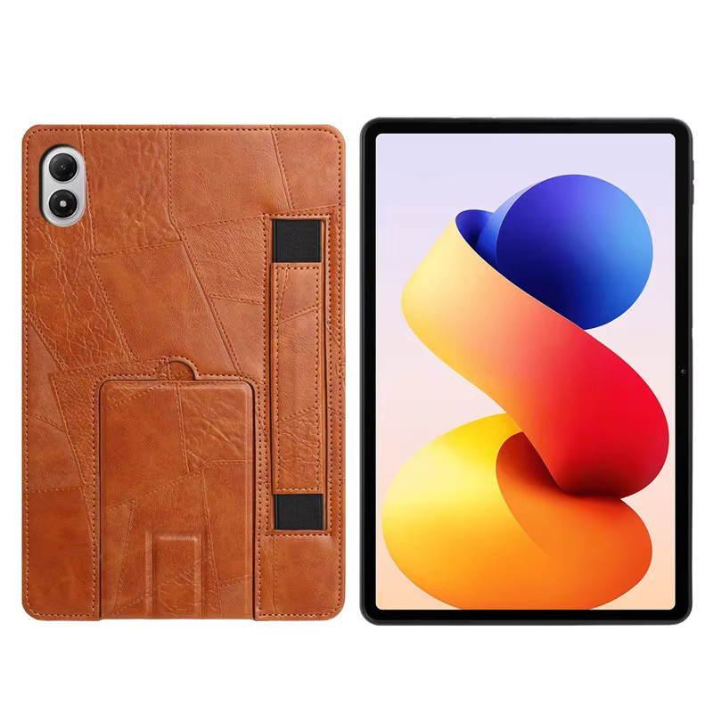 Xiaomi Business PU-Leder Standhülle für Poco Pad M1 und Redmi Pad Pro 12.1 Zoll in Pink und Brown - Bild 2
