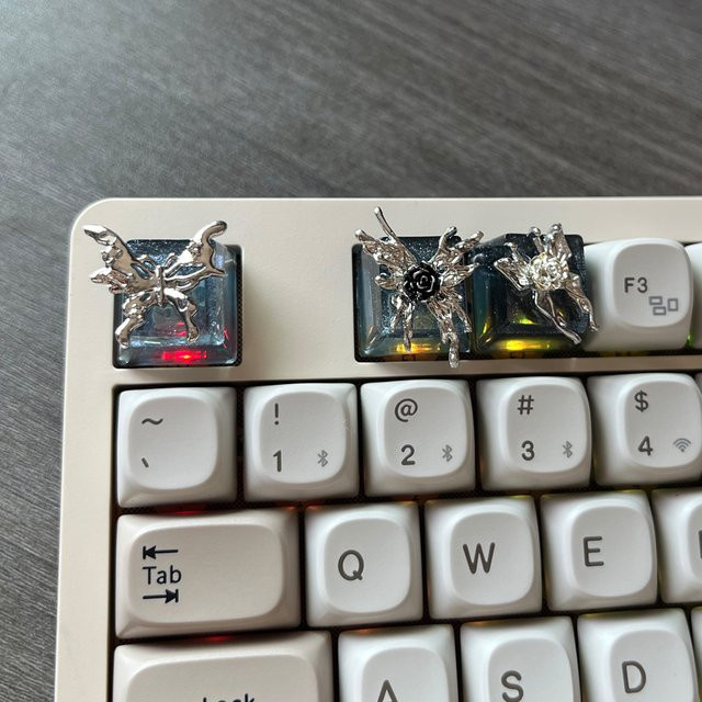 JYBMAK Personalisierte Harz-Tastenkappen für mechanische Tastaturen, individuelle Ersatz-Esc-Tastenkappe - Bild 1