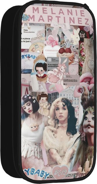 Fancy Style Studio Federtasche Melanie Martinez Hades Album Design, Doppellagige Kosmetiktasche für Mädchen in Multicolour - Bild 1