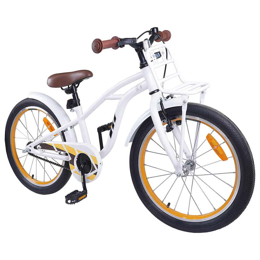 vidaXL Kinderfahrrad 20 Zoll Weiß für 6-11 Jahre - Bild 3
