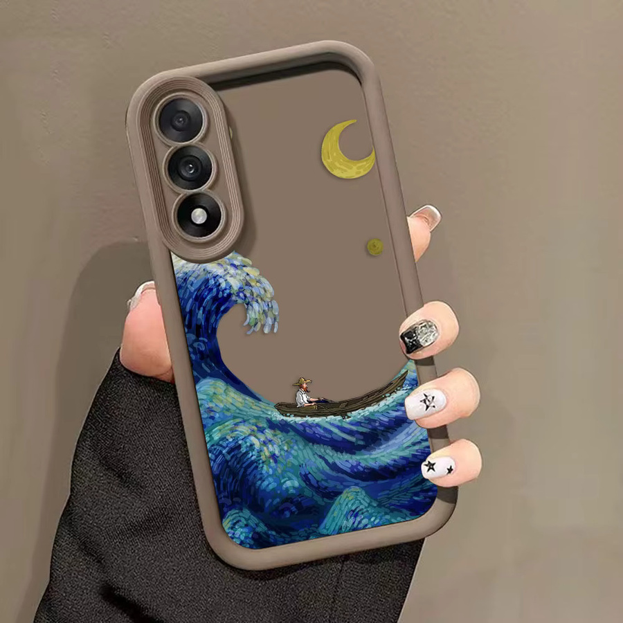 Handyhülle im Retro V-Van Gogh Ölgemälde Design für OnePlus Modelle, Multicolor Schutzhülle - Bild 1