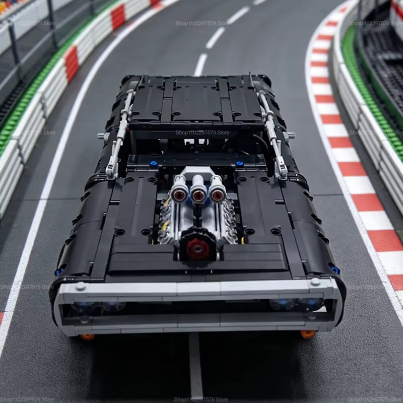 iosn Technik-Rennwagen-Bausteinset, 1077 Teile - Bild 3