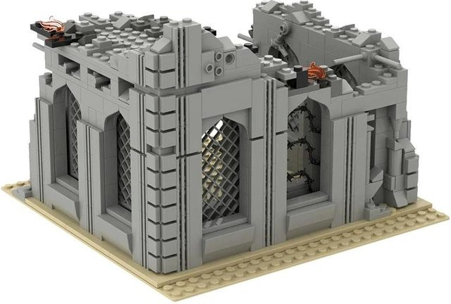 Linyi toy Moc Armeestil Gebäude, Militär, Kunststoff, nicht für Kinder unter 3 Jahren - Bild 1