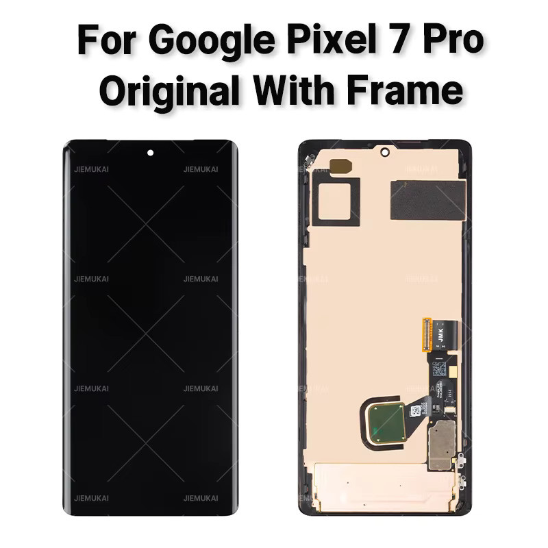 OLED Display Ersatz für Google Pixel 7 Pro mit Touchscreen Digitizer Montage in Schwarz - Bild 2