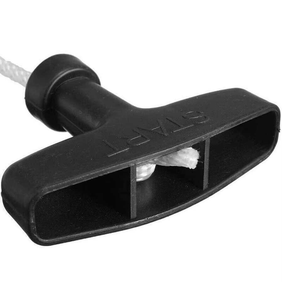 Universal Starterseil mit Zuggriff für Generator und Mäher, Kunststoffbeschichtet, Länge: 1,2 m, Durchmesser: 4 mm - Bild 4