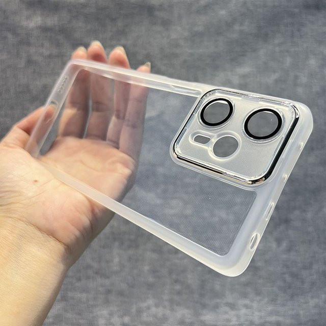Stoßfeste Silikon Schutzhülle für Xiaomi Poco F5 und Poco X4 GT in Transparent - Bild 1