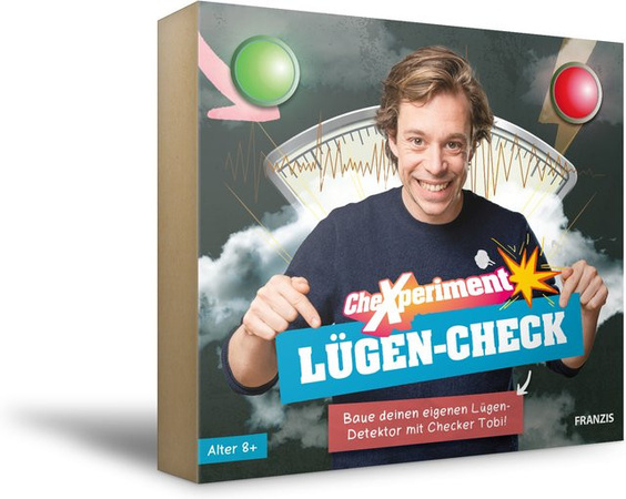 FRANZIS CheXperiment Lügen-Check Experimentierkasten ab 8 Jahren