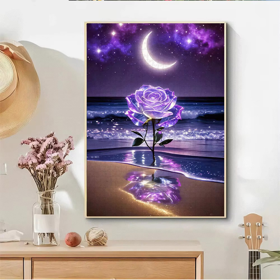 AZNM Nachtstrandrose Puzzle, 1.000 Teile - Bild 2
