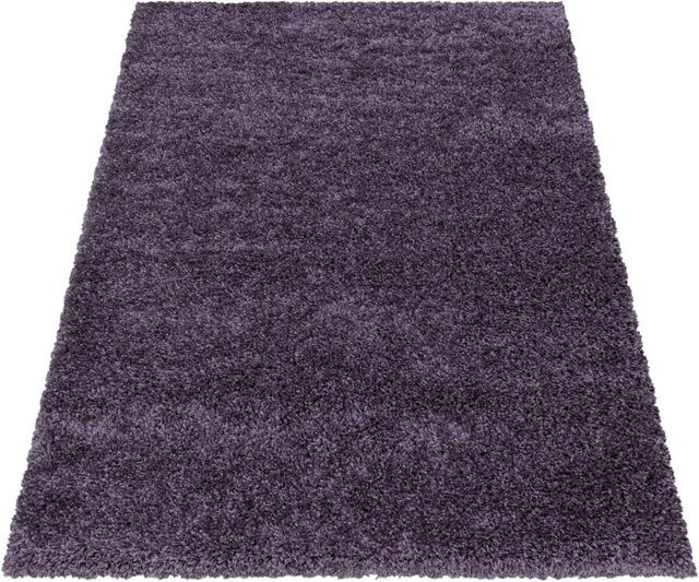 Ayyildiz Hochflorteppich Sydney Shaggy Violett B: 160 cm, L: 230 cm - Bild 1