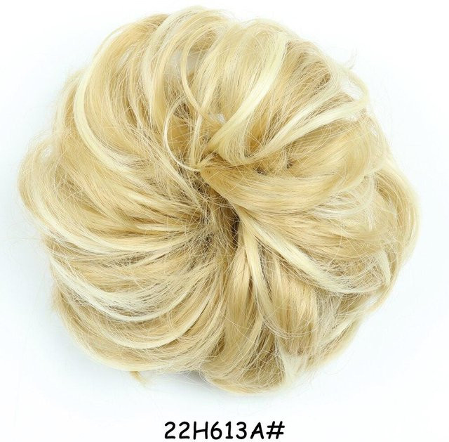 MISS WIG Messy Chignon Donut Haarknoten Kunsthaar, Damen - Bild 1