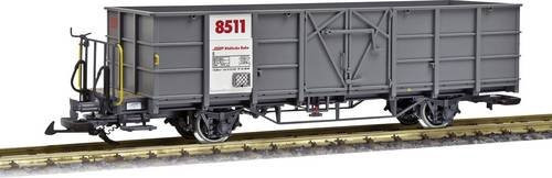 LGB Hochbordwagen der RhB, Fahrzeug, Metall, Grau - Bild 1