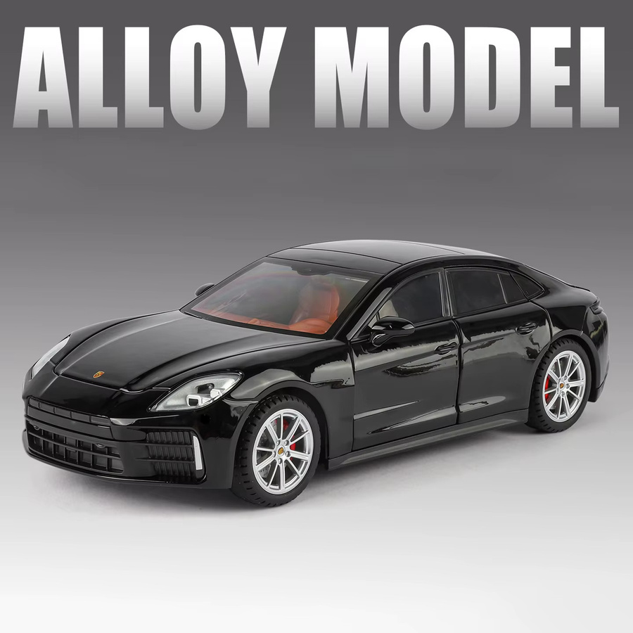 Porsche Panamera 2025 Coupe, Automodell, 1:24, Metall, mit Licht und Sound - Bild 3