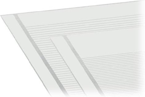 WAGO Beschriftungsstreifen 210-333/1200-079 selbstklebend aus Papier in Weiß - Bild 1