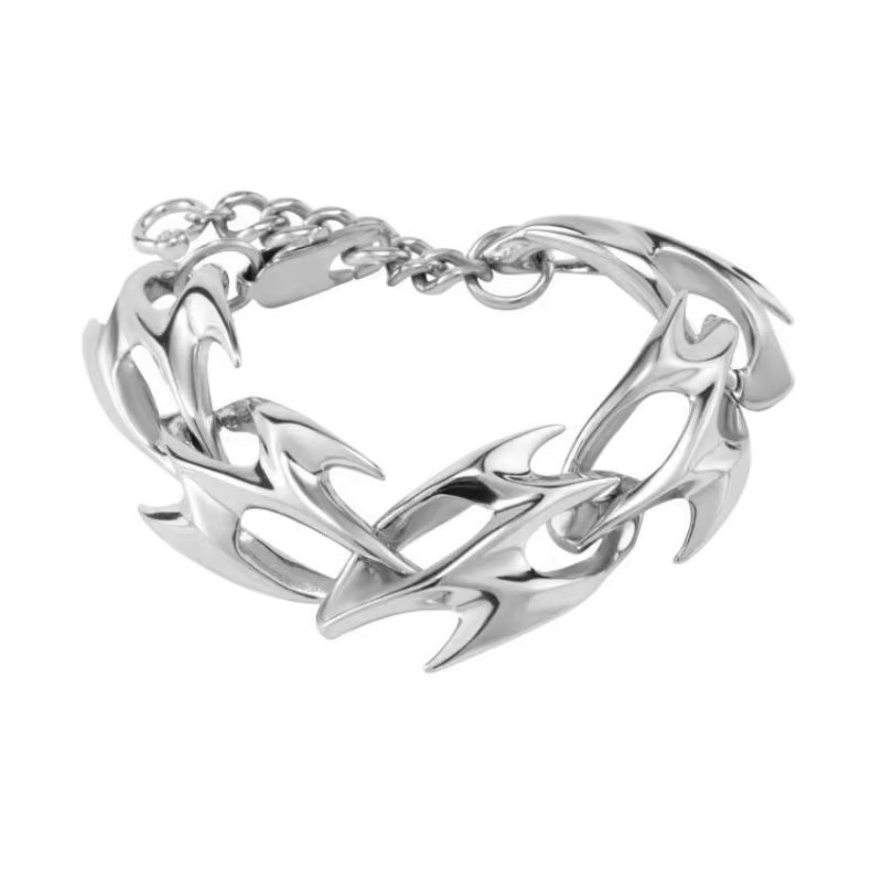 LOVE&NAME Dornarmband, Titan, Silber, Herren - Bild 4