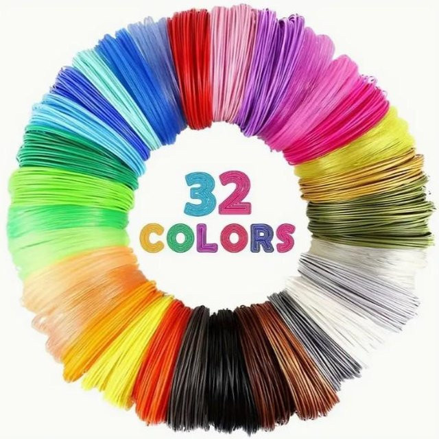 3D-Druckstift mit PLA-Filament, Bunt / Mehrfarbig - Bild 1