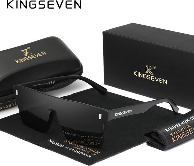 KINGSEVEN Sonnenbrille randlos, Unisex, polarisiert - Bild 1