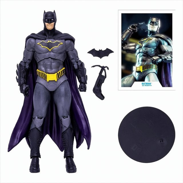 TMP International DC Multiverse DC Rebirth Batman Actionfigur 18 cm - Bild 1