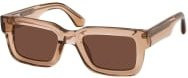Chimi 05.2 Sonnenbrille, Vollrand, quadratisch, Kunststoff, Unisex, brown - Bild 1