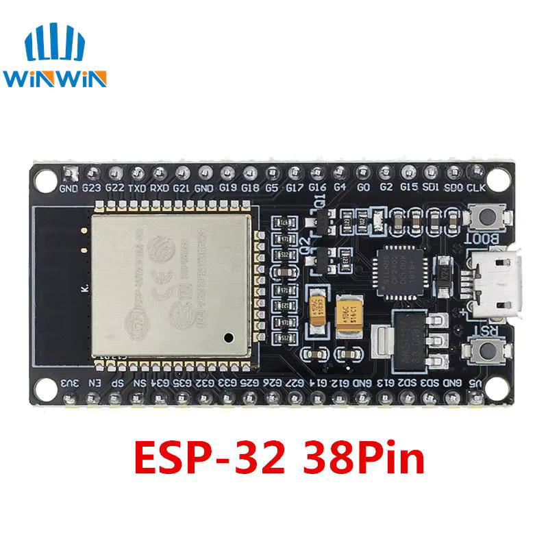 AITEWIN ROBOT ESP32 Development Board mit WiFi und Bluetooth in Schwarz - Bild 2