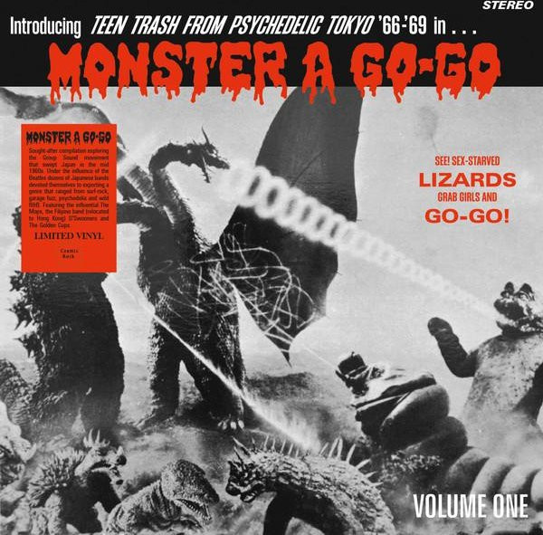 LP Schallplatte Various - Monster A Go-Go Cosmic Rock 2024, rote farbige Vinyl - Bild 1