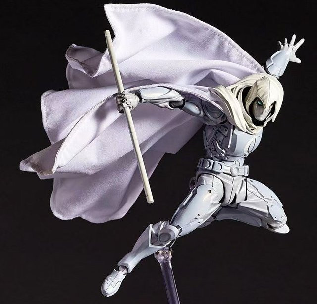 Moon Knight Figur von Bandai in Weiß aus PVC, Höhe: 16 cm - Bild 1