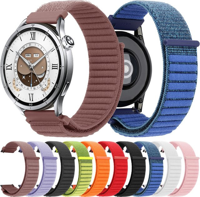 Xiaomi Uhrenarmband Nylon, Schwarz, Unisex, 22mm - Bild 1