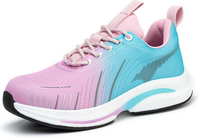 Shoekeeper Arbeitssicherheitsschuhe für Damen mit Stahlkappe, atmungsaktive Arbeits-Sneaker in Multicolour, Größe 35 - Bild 1