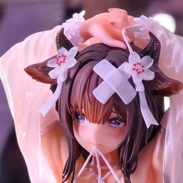 Bandai Kneeling Kashino Anime-Girl-Figur, GK-Modell, Ornament, ab 14 Jahren - Bild 3
