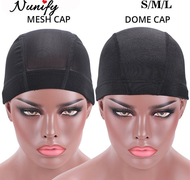Nunify Haarnetz Kuppelmütze, Schwarz, Unisex - Bild 1