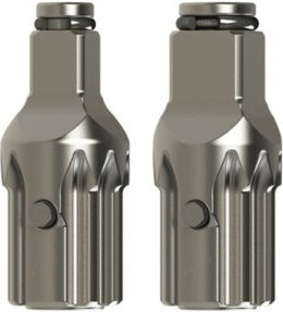 Ingersoll Rand Standard-Spindelaufsatz-Set 2-teilig in Silber, 3/8" und 1/2", kompatibel mit DXS2 - Bild 1