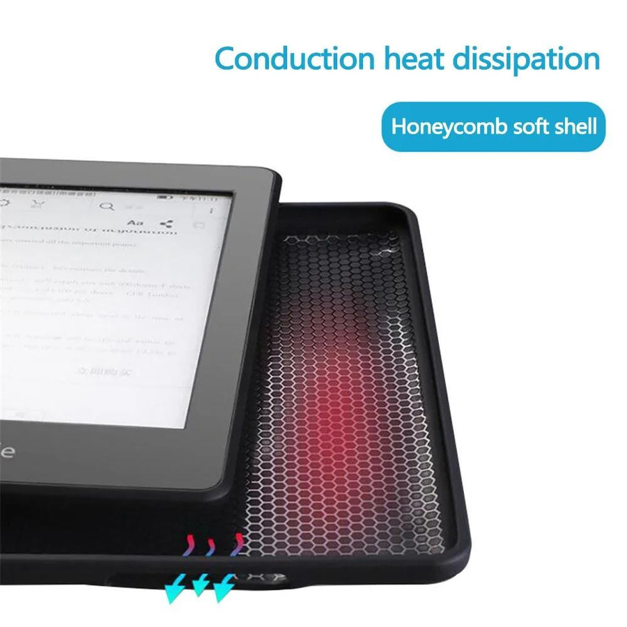 HTD Smart Case für Kindle Paperwhite 12. Generation 2024, weiche TPU-Silikonhülle für Kindle Paperwhite 7 Zoll in Grün - Bild 3