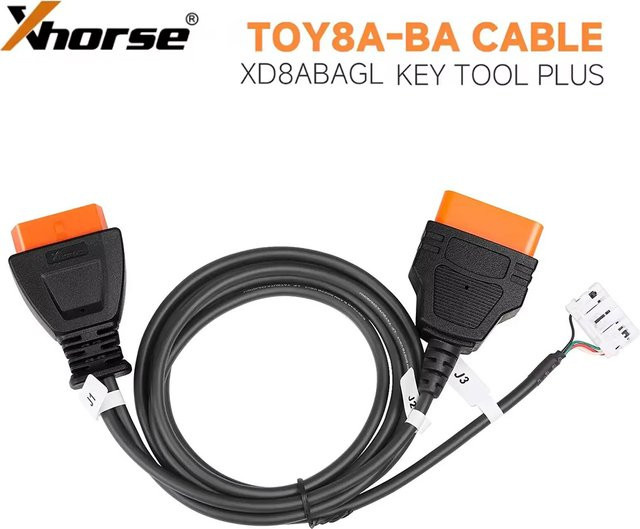 Xhorse XD8ABAGL Adapter für Toyota-BA alle Schlüssel verloren mit OBD-Anschluss in Schwarz für VVDI Max Pro und FT-Mini Schlüsselwerkzeuge - Bild 1
