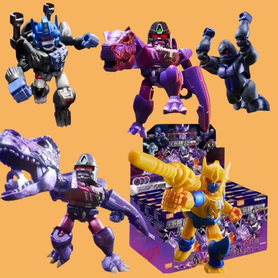 BLOKEES Original Bloks Defender Version 6-Serie, Megatron, Actionfiguren, Blind Box - Bild 4
