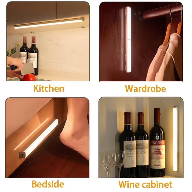 OKAL RED EAST LED-Schrankleuchte mit Bewegungsmelder, wiederaufladbar, weiß - Bild 6