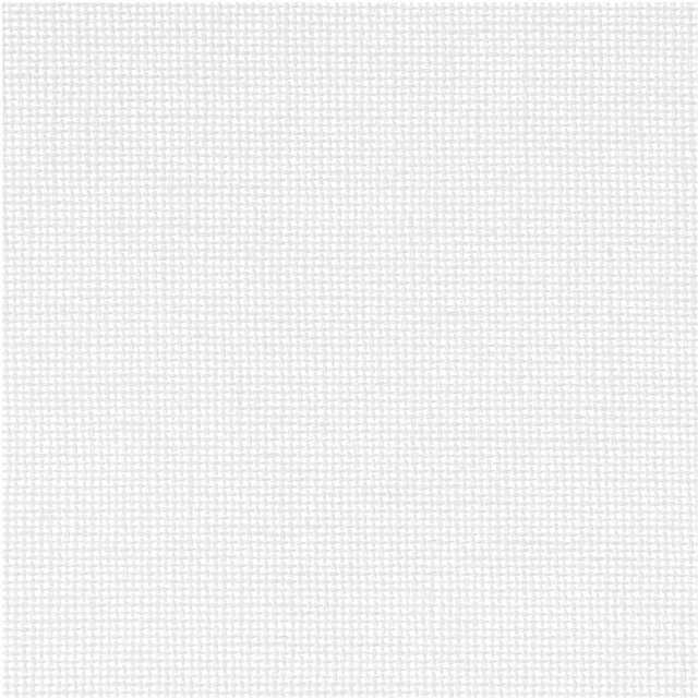 Rico Design Zählstoff aus Baumwolle in Weiß, 11-fädig, 46 x 46 cm - Bild 1