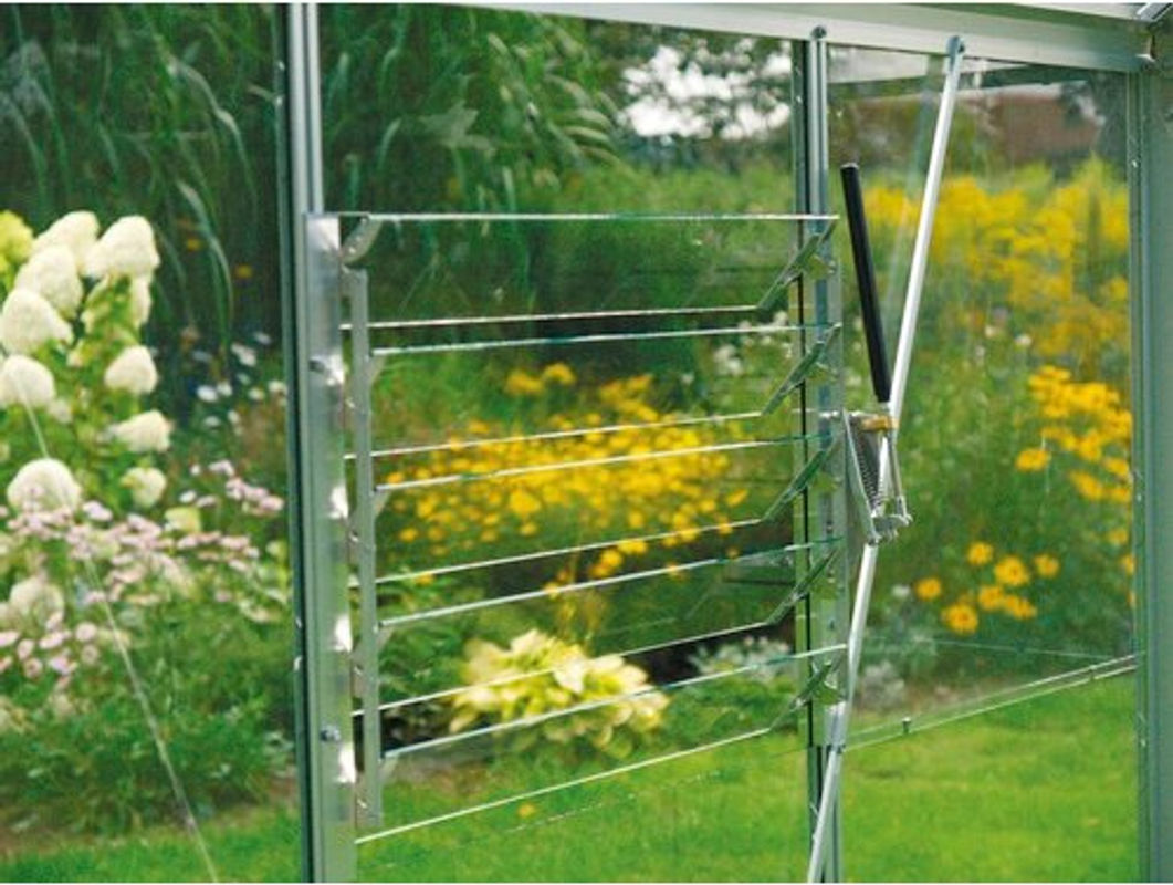 Vitavia Automatischer Fensterheber Sesam Liberty für Lamellenfenster aus Aluminium in Silberfarben, B/H: 5 x 38 cm - Bild 2