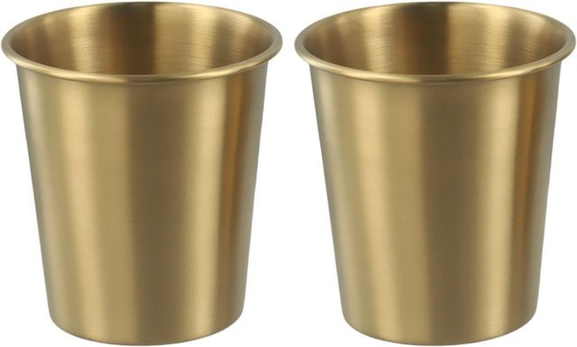 Set aus 2 Kupferbechern CleanEverything Tumbler in Brown und Gold - Bild 1