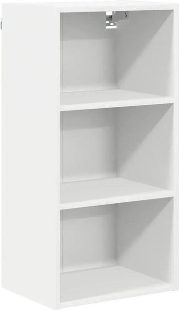 vidaXL Hängeschrank Riga Weiß Modern Wandmontiert mit Regalfach B/T/H: 40 x 29,5 x 80 cm - Bild 1