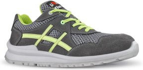 U-Power Flat Out Nico S1P SRC Halbschuh aus Leder in Grau Größe 44 - Bild 1