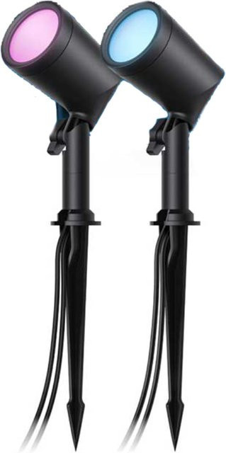 eufy Outdoor Spot Light E10 Außen-Strahler 2er-Set Schwarz - Bild 1