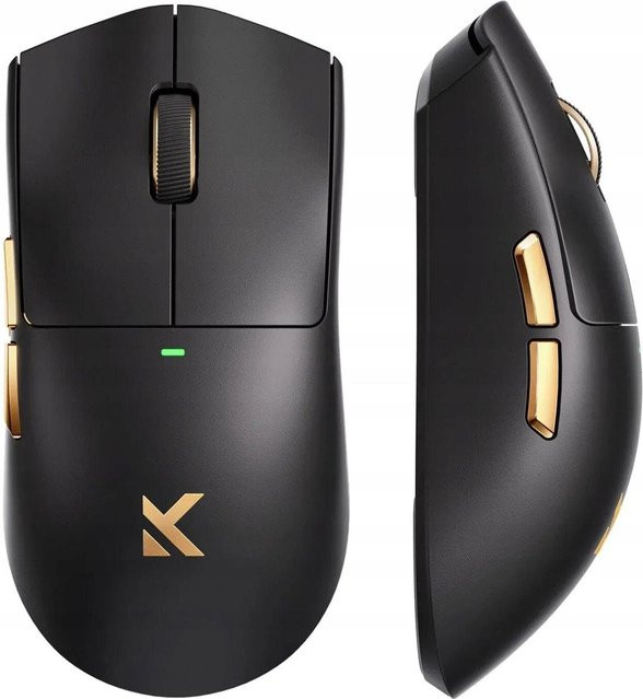 MCHOSE K7 V2 Kabellose Gaming-Maus mit PAW3955 Sensor, 50000 DPI und Dual 8K Polling Rate, Ultraleicht, Schwarz - Bild 5