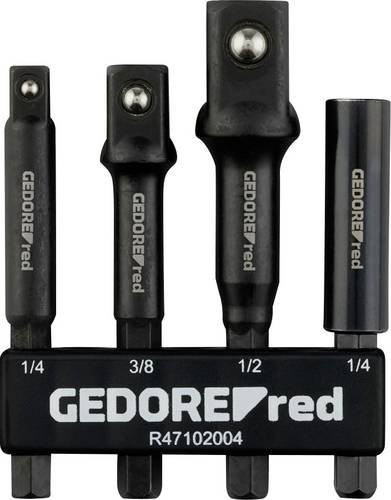 Gedore Bit-Adapter Bit-Holder aus Edelstahl in Schwarz R47102004 1/4, 3/8, 1/2 - Bild 1