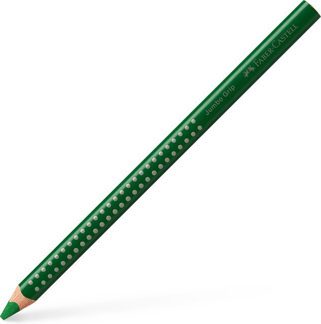 Faber Castell Jumbo Grip Farbstift Permanent oliv - Bild 1
