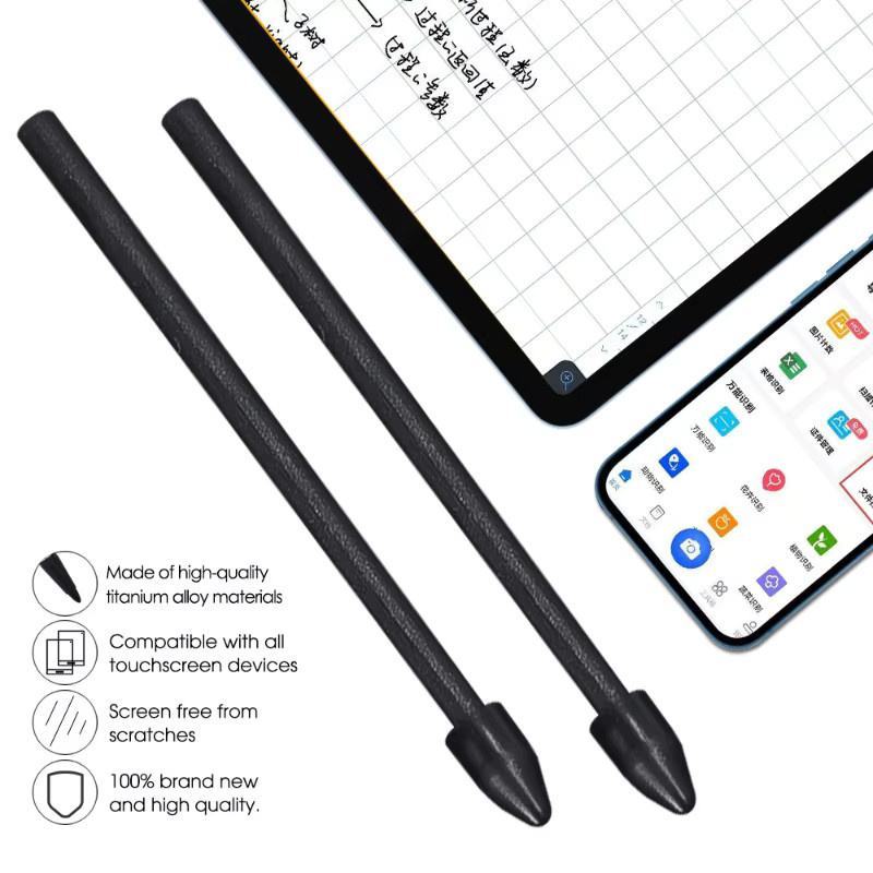 Samsung Ersatz-Tablet-Stiftspitzen für Galaxy S Pen Tab S7 S8 S9 in Schwarz inklusive Metall-Pinzetten-Set - Bild 4